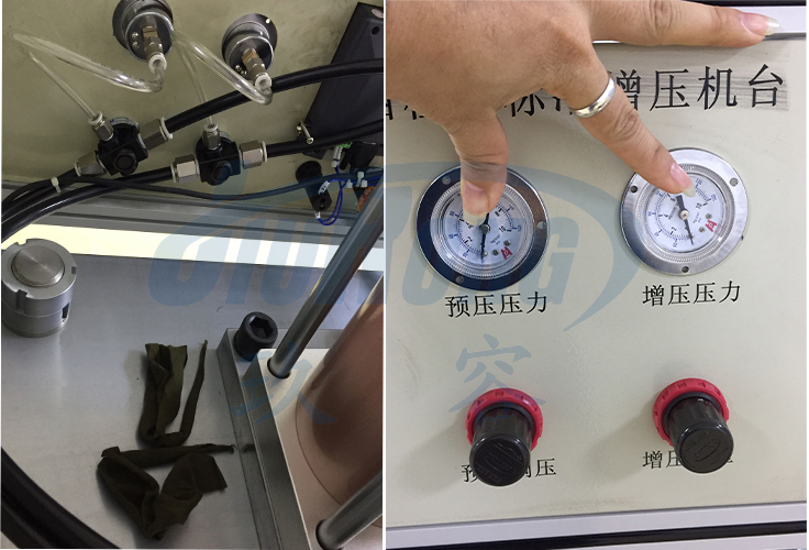 哔咔漫画成人缸D口接兩位五通電磁閥的B口